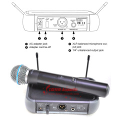UHF Hand Microphone with Receiver PGX24 / BETA58A