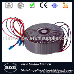 toroidal electric power transformer