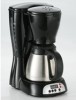 Double layer stainless steel coffee maker