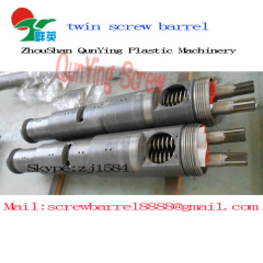 bimetallic parallel twin screw barrel