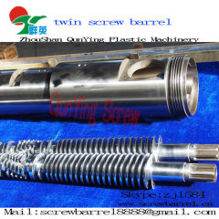 bimetallic parallel twin screw barrel