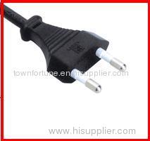 KTL flat plug with cords