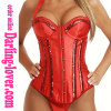 Red New Sexy Lingerie Corset