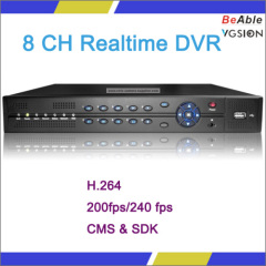 2 pcs USB H.264 8 Channel Realtime Coms DVR Camera