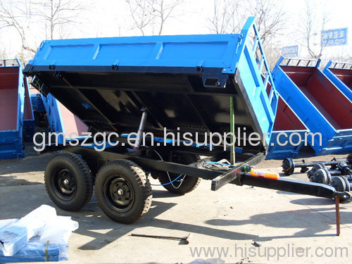 3 tons high quality dump tractor trailer