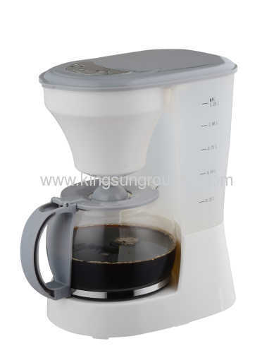 PP700 Plastic body with S/S decoration /10-12 cups drip coffee maker