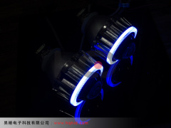 2.8 inch HID Bi-xenon projector lens light whith angel eyes