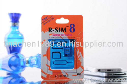 RSIM8 Unlock Sim card for iphone