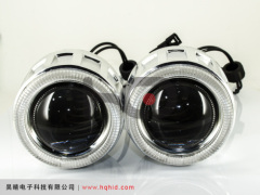 2.5 inch HID Bi-xenon projector lens light with Angel eyes