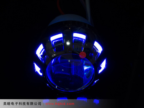 motorcycle projector lens light