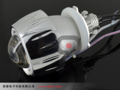 2.0 inch motorcycle Bi-xenon projector lens light with Angel eyes