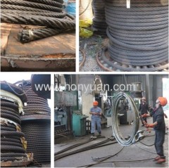 Galvanized / Ungalvanized steel wire rope