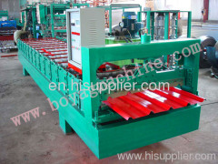 Color steel tile press machine