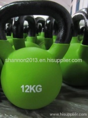 Colorful Steel solid Competition Kettlebell, Neoprene kettlebell, competition kettlebell