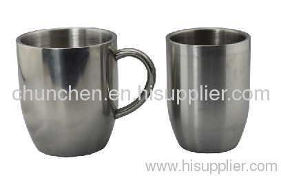 stainless steel bear mug