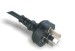 SAA 3 pin plug with cords