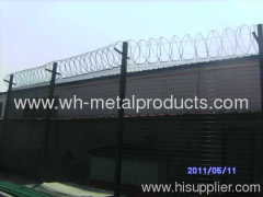 wire mesh barrier for prison fence