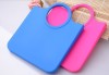 Silicone bag small satchel bag with handle environmental shopping bag silica gel bag ladies bag