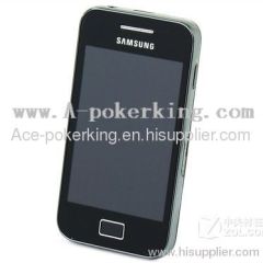 Samsung 5830 Phone Hidden Lens/Hidden lens for marked cards