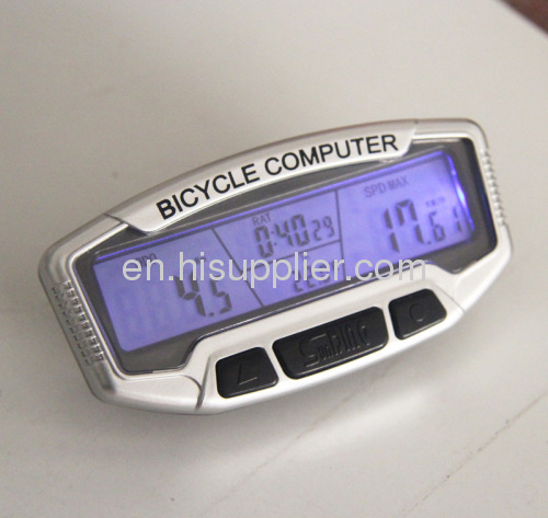 Wired muti-function bike & bicycle computer speedometer odometer