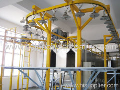 conveyor of automatic powder coating line