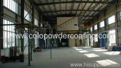 complete automatic powder coating line for hardware