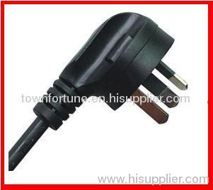 10A SAA 90 degree power cords