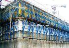 Safe Single - Side Climbing System / Climbing Formwork For Dams , Cooling Towers