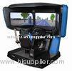 Driver training simulator , city driving simulation with 3 screens