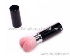 Pink Heart Shape Makeup Retractable Brush