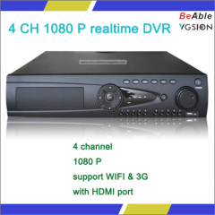 3G And Wifi 4 Channel 1080 P realtime H.264 ONVIF protocol Ptz Cctv DVR