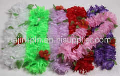 hawaii flower lei silk lei promotional gift souvenirs artificial flower fake flower