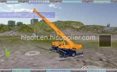 mobile crane training simulator