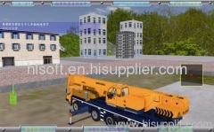 mobile crane training simulator