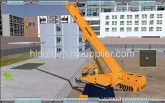 mobile crane training simulator