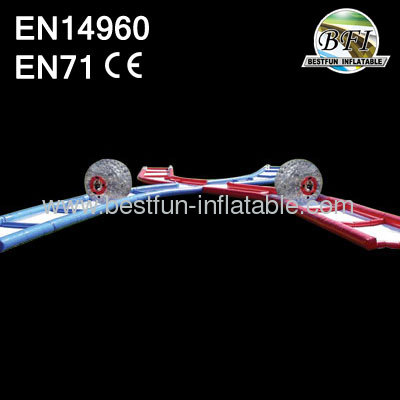C4 100' Inflatable Criss Cross Collision Course