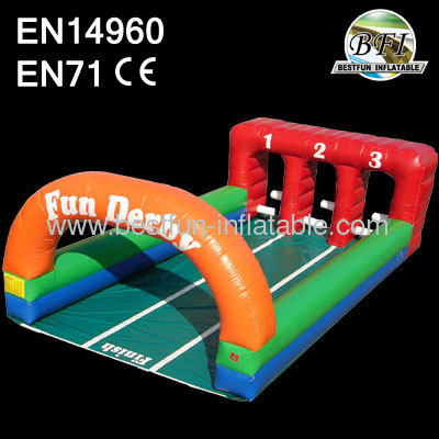 Inflatable Derby Race Game