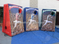 Quarterback Attack Inflatable Shooting Game