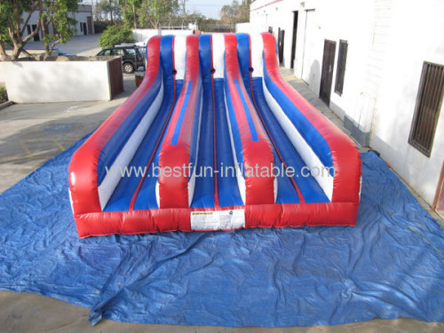 Inflatable 3 Lane Bungee Run