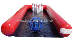 Inflatable Bubble Bowling Game