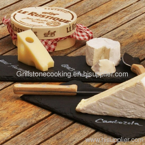 Slate cheese board plate