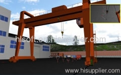 gantry crane raining simulator