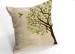 nature linen back cushion