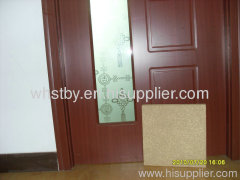 formaldehyde free E0 E1 interior decoration door core low density particle board
