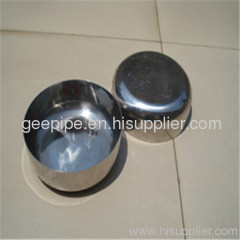 stainless steel DN250 sch40 pipe cap