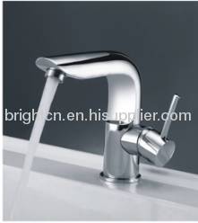 LED single hole basin faucet