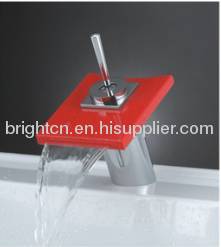 LED single hole basin faucet