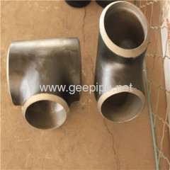 ansi b16.9 equal tee sch40 astm a234 wpb