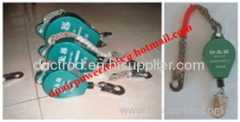 Falling protector with Braking rope type