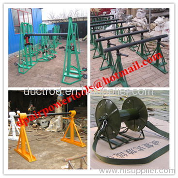 Cable Drum Jacks,Tripod cable drum trestles, made of steel